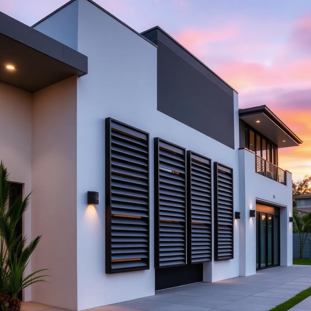 Coastal Villa Facade